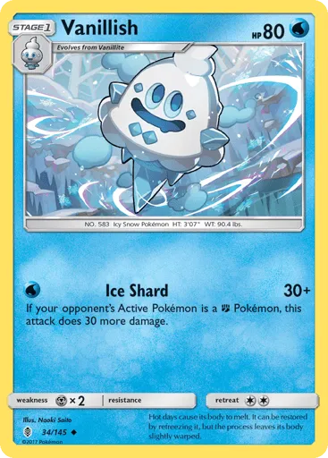 Vanillish 34/145 Guardians Rising