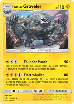 Alolan Graveler 41/145 Guardians Rising