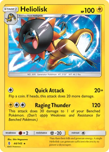 Heliolisk 44/145 Guardians Rising