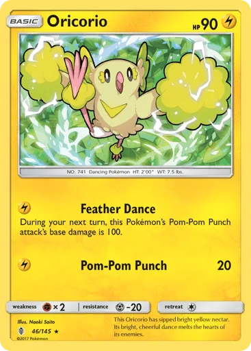 Oricorio 46/145 Guardians Rising