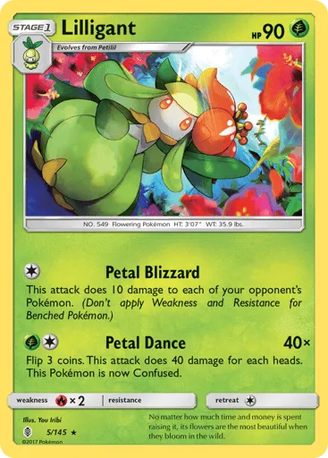 Lilligant 5/145 Guardians Rising