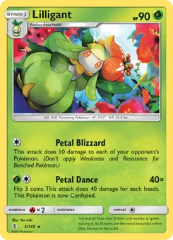 Lilligant 5/145 Guardians Rising
