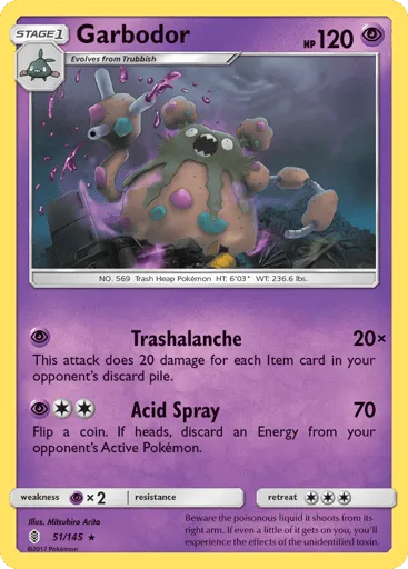 Garbodor 51/145 Guardians Rising