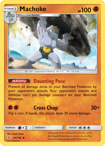 Machoke 64/145 Guardians Rising