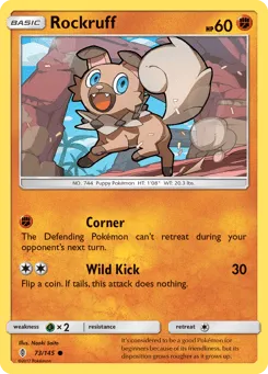 Rockruff 73/145 Guardians Rising