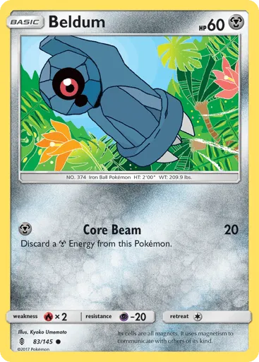 Beldum 83/145 Guardians Rising