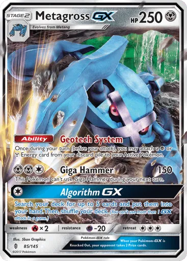 Metagross-GX 85/145 Guardians Rising