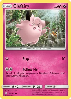 Clefairy 88/145 Guardians Rising