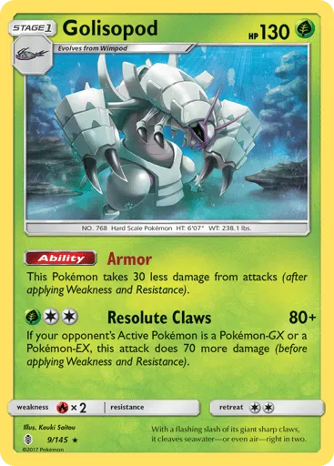 Golisopod 9/145 Guardians Rising
