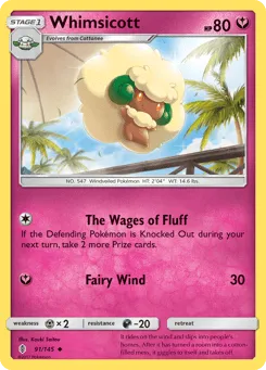 Whimsicott 91/145 Guardians Rising
