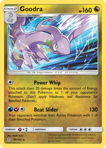Goodra 96/145 Guardians Rising