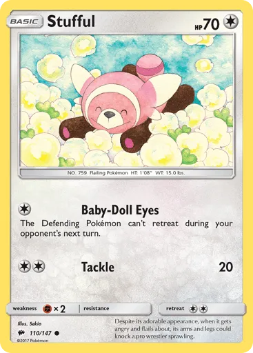 Stufful 110/147 Burning Shadows