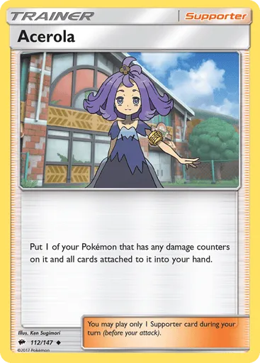 Acerola 112/147 Burning Shadows