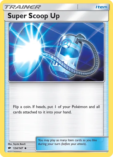 Super Scoop Up 124/147 Burning Shadows