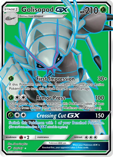Golisopod-GX 129/147 Burning Shadows