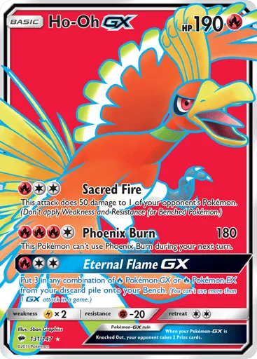 Ho-Oh-GX 131/147 Burning Shadows