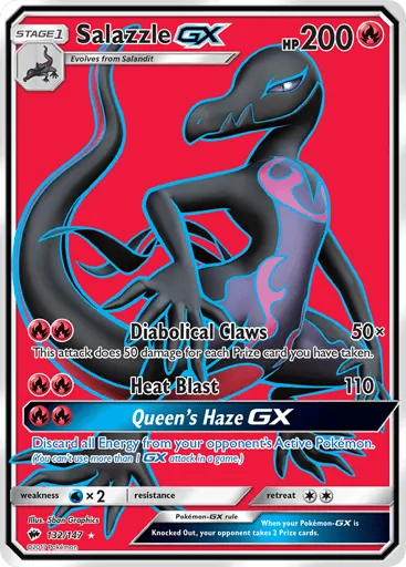 Salazzle-GX 132/147 Burning Shadows