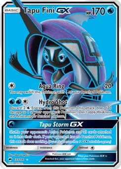 Tapu Fini-GX 133/147 Burning Shadows