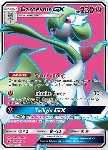 Gardevoir-GX 140/147 Burning Shadows