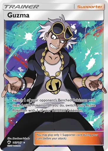 Guzma 143/147 Burning Shadows