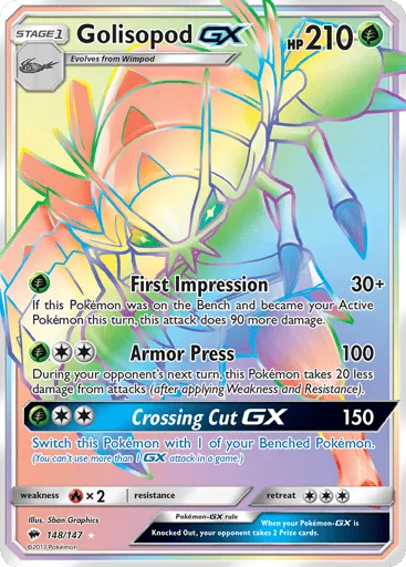 Golisopod-GX 148/147 Burning Shadows