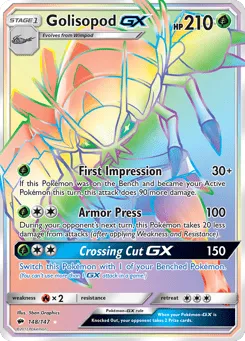 Golisopod-GX 148/147 Burning Shadows