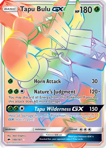 Tapu Bulu-GX 149/147 Burning Shadows