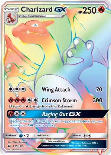 Charizard-GX 150/147 Burning Shadows