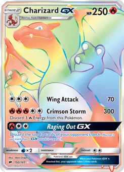 Charizard-GX 150/147 Burning Shadows