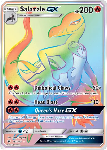 Salazzle-GX 151/147 Burning Shadows