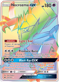 Necrozma-GX 153/147 Burning Shadows