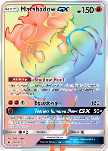 Marshadow-GX 156/147 Burning Shadows