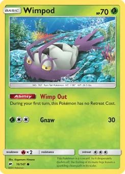 Wimpod 16/147 Burning Shadows