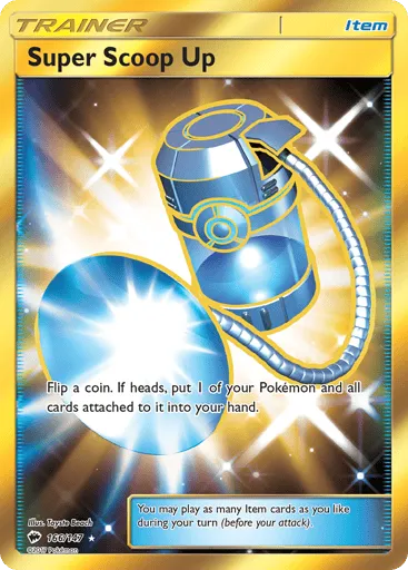 Super Scoop Up 166/147 Burning Shadows