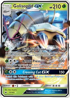 Golisopod-GX 17/147 Burning Shadows
