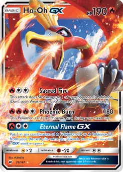 Ho-Oh-GX 21/147 Burning Shadows