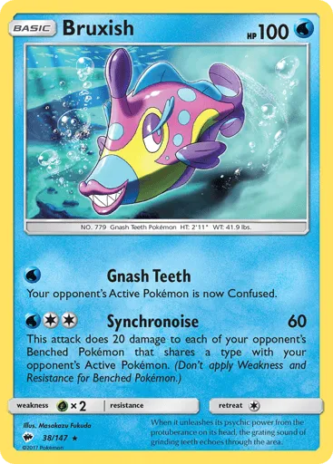 Bruxish 38/147 Burning Shadows