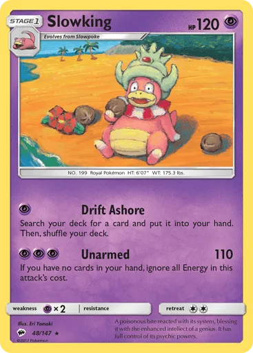 Slowking 48/147 Burning Shadows