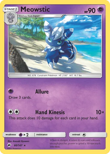 Meowstic 60/147 Burning Shadows