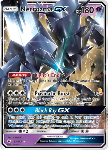 Necrozma-GX 63/147 Burning Shadows