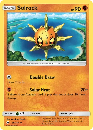 Solrock 69/147 Burning Shadows
