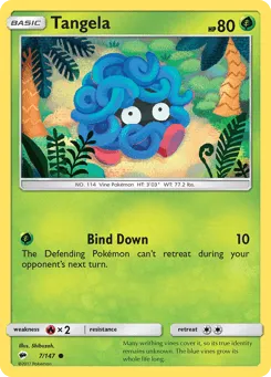 Tangela 7/147 Burning Shadows