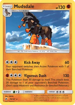 Mudsdale 78/147 Burning Shadows