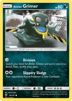Alolan Grimer 83/147 Burning Shadows