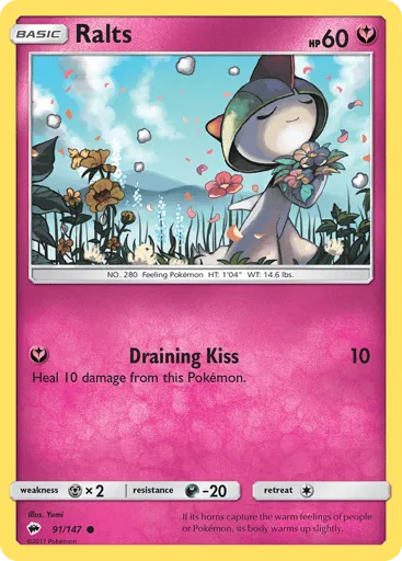 Ralts 91/147 Burning Shadows