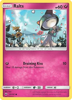 Ralts 91/147 Burning Shadows
