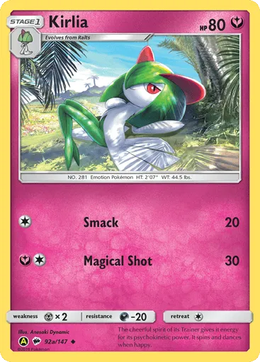 Kirlia 92a/147 Burning Shadows