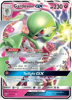 Gardevoir-GX 93/147 Burning Shadows