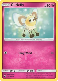 Cutiefly 95/147 Burning Shadows
