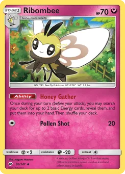 Ribombee 96/147 Burning Shadows
